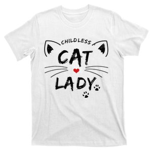 This Childless Cat Lady Ladies Is Voting President T-Shirt