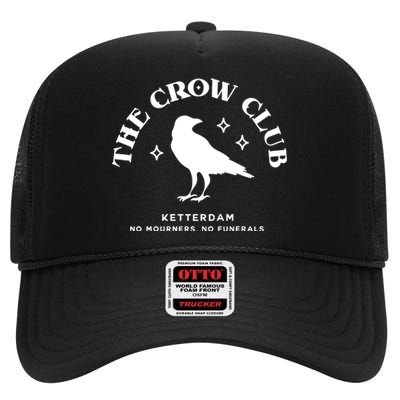 The Crow Club Ketterdam Crow Club High Crown Mesh Back Trucker Hat