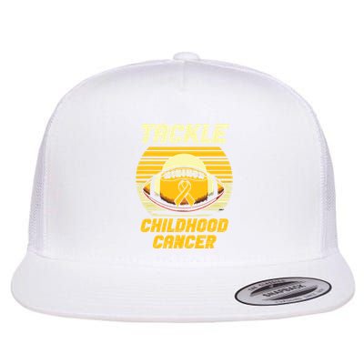 Tackle Childhood Cancer Awareness Flatbill Hat
