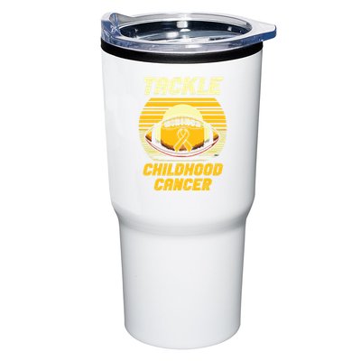 Tackle Childhood Cancer Awareness Tumbler