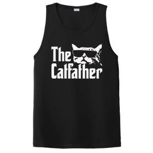 The Catfather Cat Daddy Funny Gift PosiCharge Competitor Tank