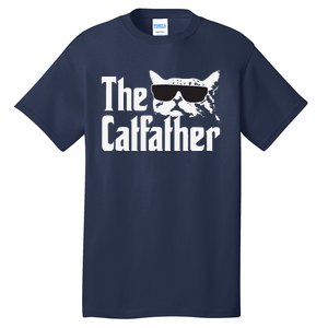 The Catfather Cat Daddy Funny Gift Tall T-Shirt