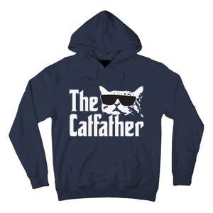 The Catfather Cat Daddy Funny Gift Tall Hoodie