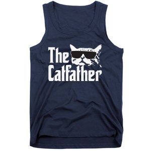 The Catfather Cat Daddy Funny Gift Tank Top