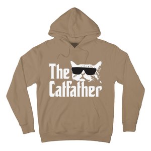 The Catfather Cat Daddy Funny Gift Hoodie