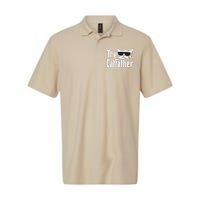 The Catfather Cat Daddy Funny Gift Softstyle Adult Sport Polo