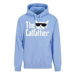 The Catfather Cat Daddy Funny Gift Unisex Surf Hoodie