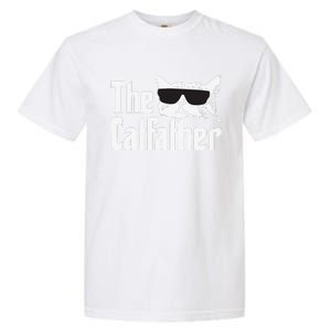 The Catfather Cat Daddy Funny Gift Garment-Dyed Heavyweight T-Shirt