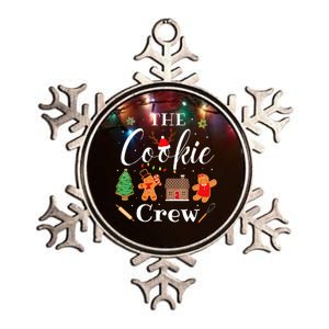 The Cookie Crew Christmas Baking Metallic Star Ornament