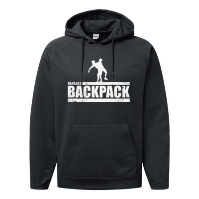 The Ct Challenge Bananas Backpack Performance Fleece Hoodie