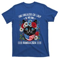 This Childless Cat Lady Ladies Is Voting Kamala 2024 T-Shirt