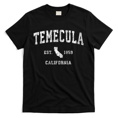 Temecula California Ca Vintage Athletic Sports T-Shirt