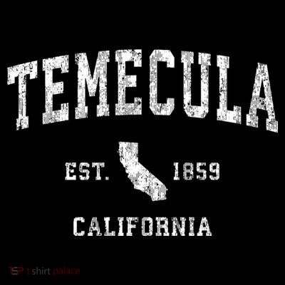 Temecula California Ca Vintage Athletic Sports T-Shirt