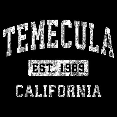 Temecula California Ca Vintage Established Sports T-Shirt