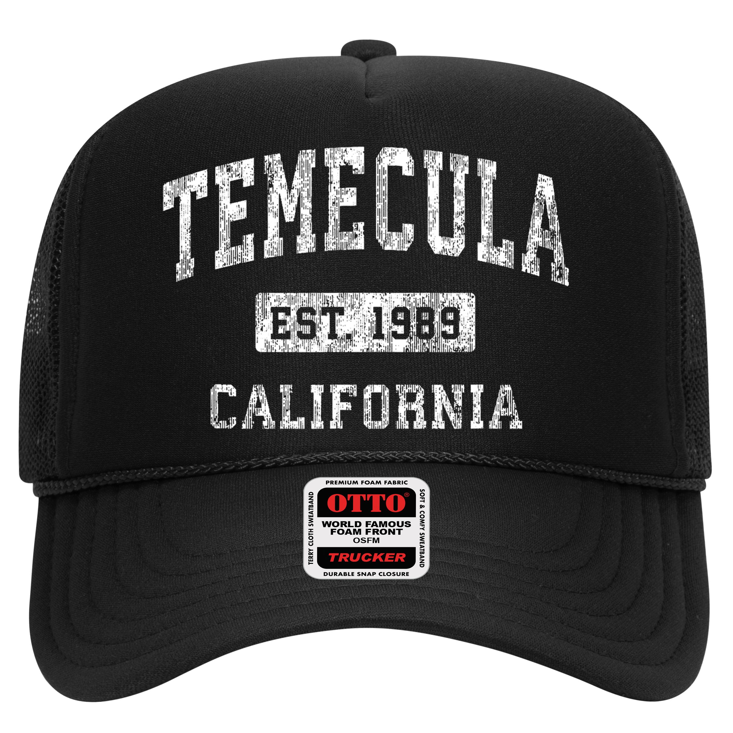 Temecula California Ca Vintage Established Sports Hat