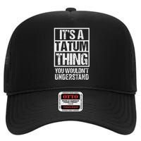 Tatum Coffee Connection Hub One Of A Kind Perspective High Crown Mesh Back Trucker Hat