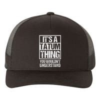 Tatum Coffee Connection Hub One Of A Kind Perspective Yupoong Adult 5-Panel Trucker Hat