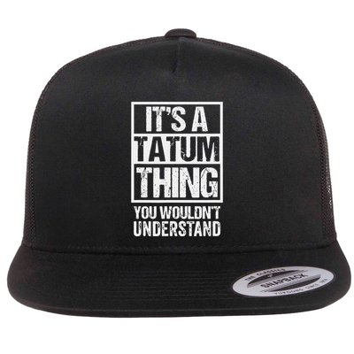 Tatum Coffee Connection Hub One Of A Kind Perspective Flat Bill Trucker Hat