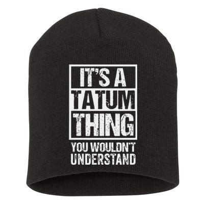 Tatum Coffee Connection Hub One Of A Kind Perspective Short Acrylic Beanie