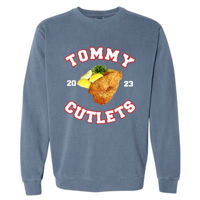 Tommy Cutlets Chicken Cutlets New York Fun Football Fan Garment-Dyed Sweatshirt