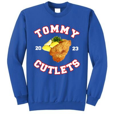 Tommy Cutlets Chicken Cutlets New York Fun Football Fan Sweatshirt