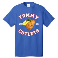 Tommy Cutlets Chicken Cutlets New York Fun Football Fan Tall T-Shirt