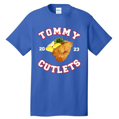 Tommy Cutlets Chicken Cutlets New York Fun Football Fan Tall T-Shirt