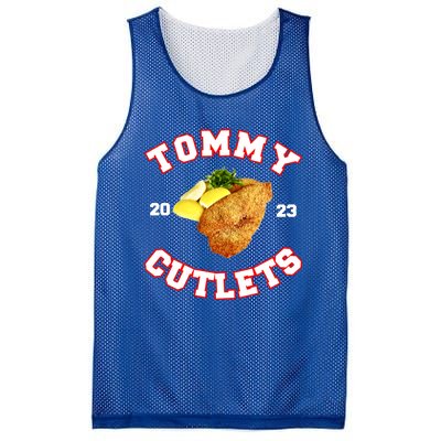 Tommy Cutlets Chicken Cutlets New York Fun Football Fan Mesh Reversible Basketball Jersey Tank