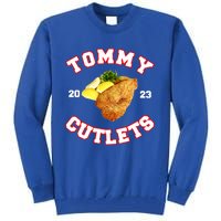 Tommy Cutlets Chicken Cutlets New York Fun Football Fan Tall Sweatshirt