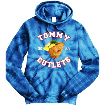 Tommy Cutlets Chicken Cutlets New York Fun Football Fan Tie Dye Hoodie