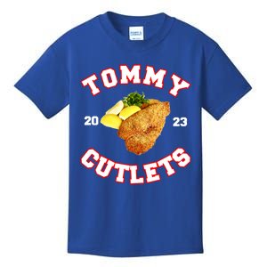 Tommy Cutlets Chicken Cutlets New York Fun Football Fan Kids T-Shirt