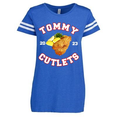 Tommy Cutlets Chicken Cutlets New York Fun Football Fan Enza Ladies Jersey Football T-Shirt