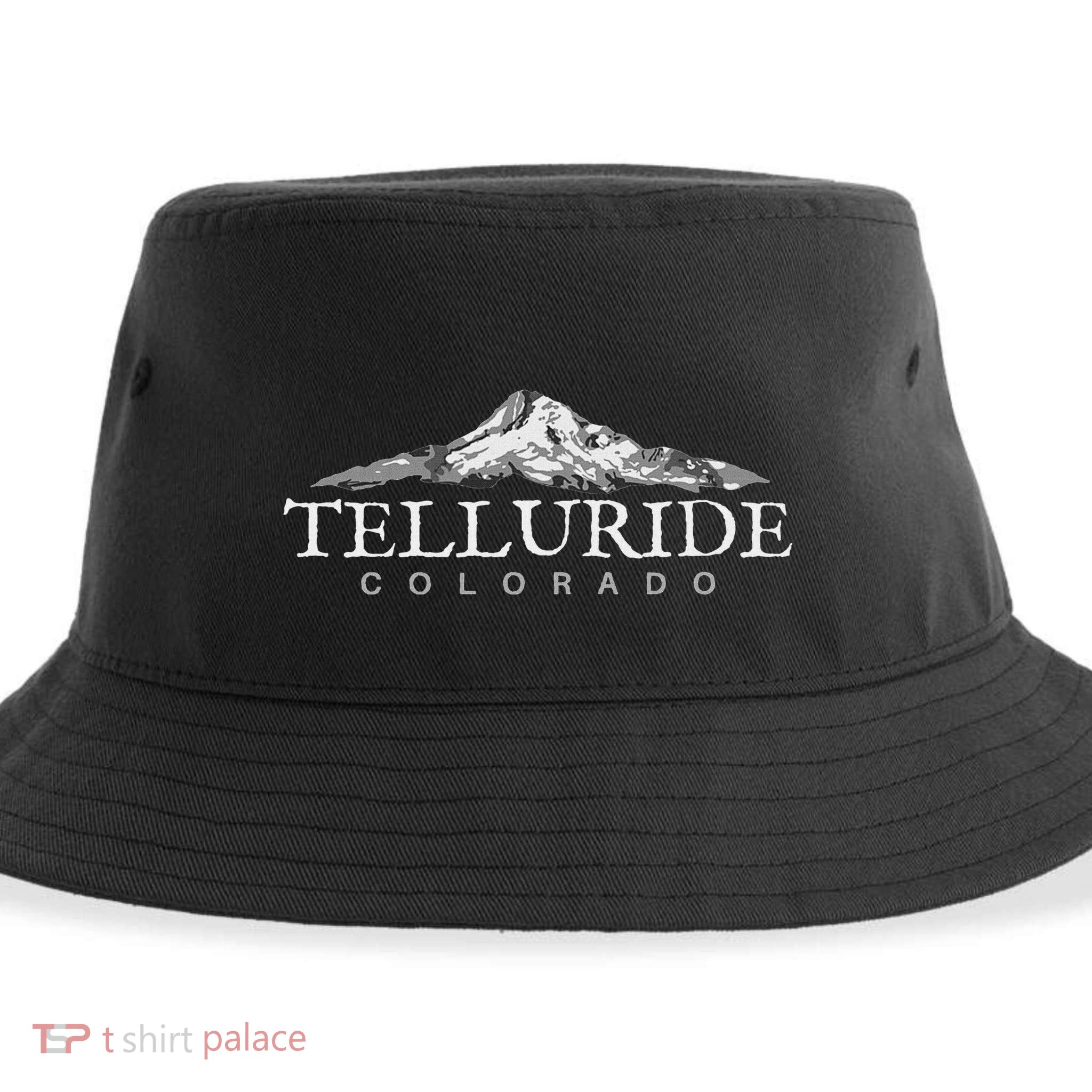 Telluride Colorado Colorado Mountain Town Sustainable Bucket Hat