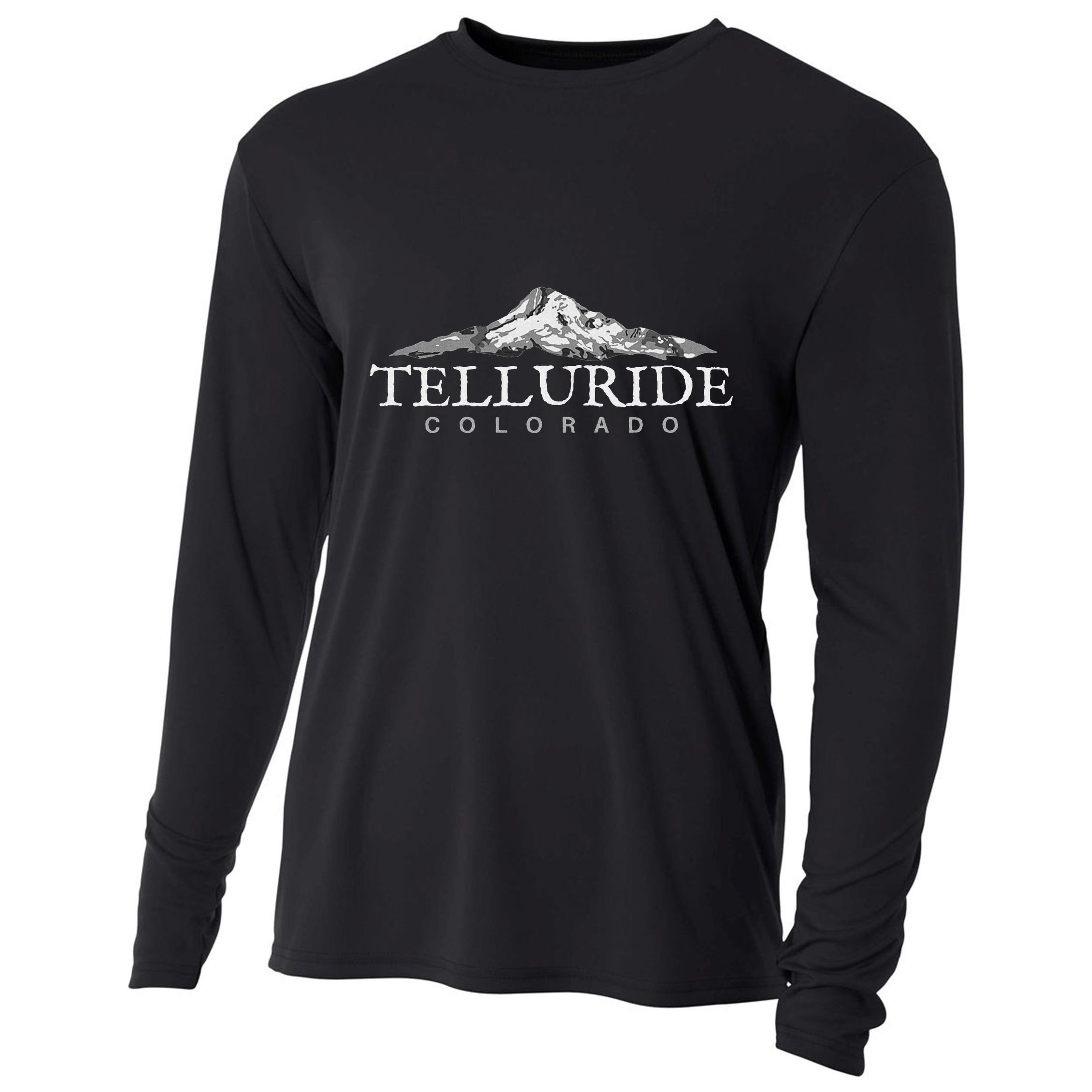 Telluride Colorado Colorado Mountain Town Cooling Performance Long Sleeve Crew