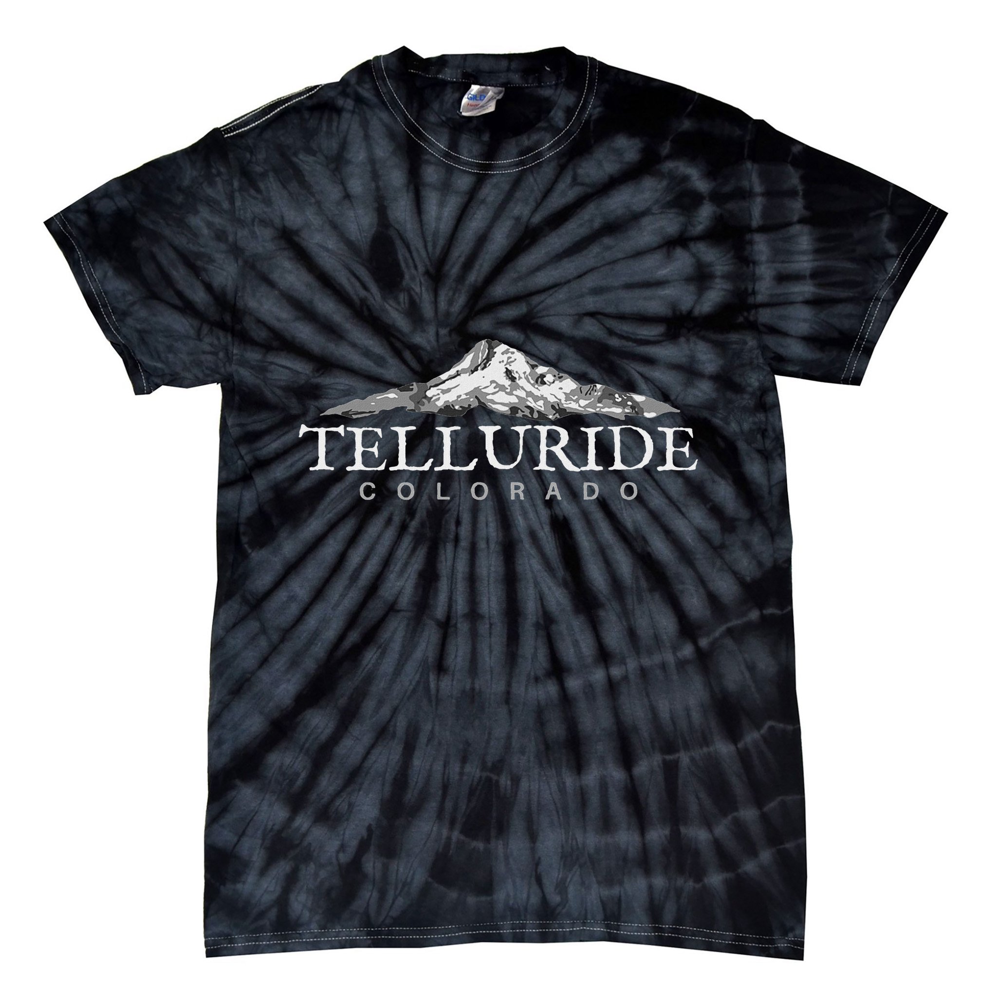 Telluride Colorado Colorado Mountain Town Tie-Dye T-Shirt