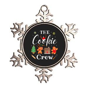 The Cookie Crew Christmas Baking Cookie Lover Metallic Star Ornament