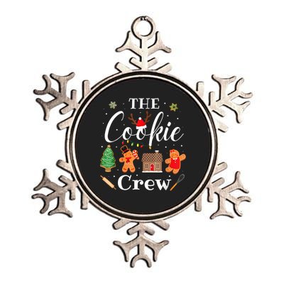 The Cookie Crew Christmas Baking Cookie Lover Metallic Star Ornament