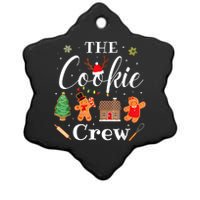 The Cookie Crew Christmas Baking Cookie Lover Ceramic Star Ornament