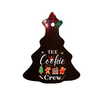 The Cookie Crew Christmas Baking Cookie Lover Ceramic Tree Ornament