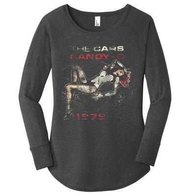 The Cars Candyo Vintage 1979 Women's Perfect Tri Tunic Long Sleeve Shirt