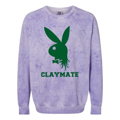 The Claymate Clay Matthews Packers New Colorblast Crewneck Sweatshirt