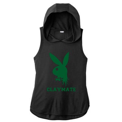 The Claymate Clay Matthews Packers New Ladies PosiCharge Tri-Blend Wicking Draft Hoodie Tank