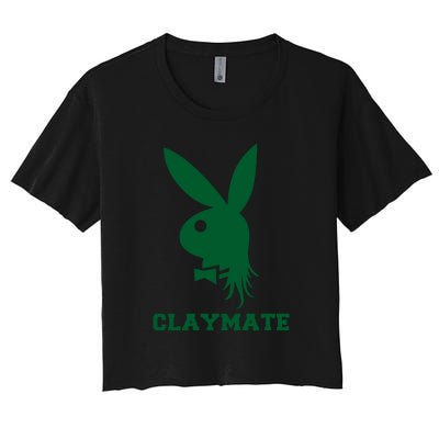 The Claymate Clay Matthews Packers New Women's Crop Top Tee