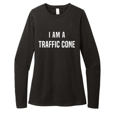 Traffic Cone Costume Easy Simple Halloween Costumes Womens CVC Long Sleeve Shirt