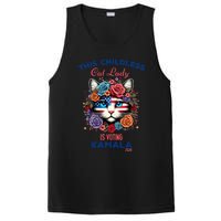 This Childless Cat Lady Ladies Is Voting For Kamala Harris PosiCharge Competitor Tank