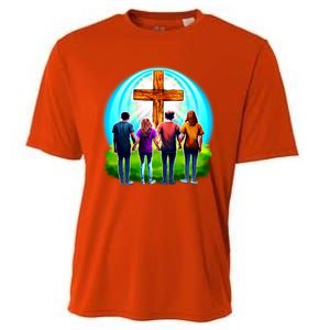 Teens Christian Catholic Retreat Cooling Performance Crew T-Shirt