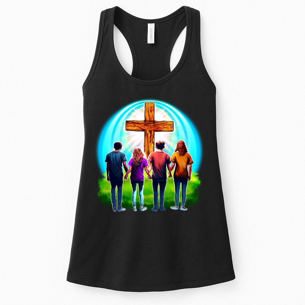 Teens Christian Catholic Retreat Womens Tank Top