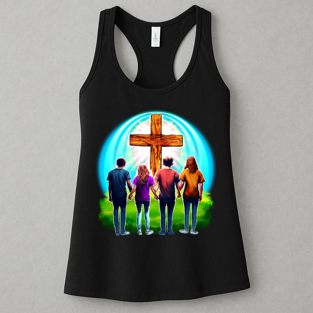 Teens Christian Catholic Retreat Womens Tank Top