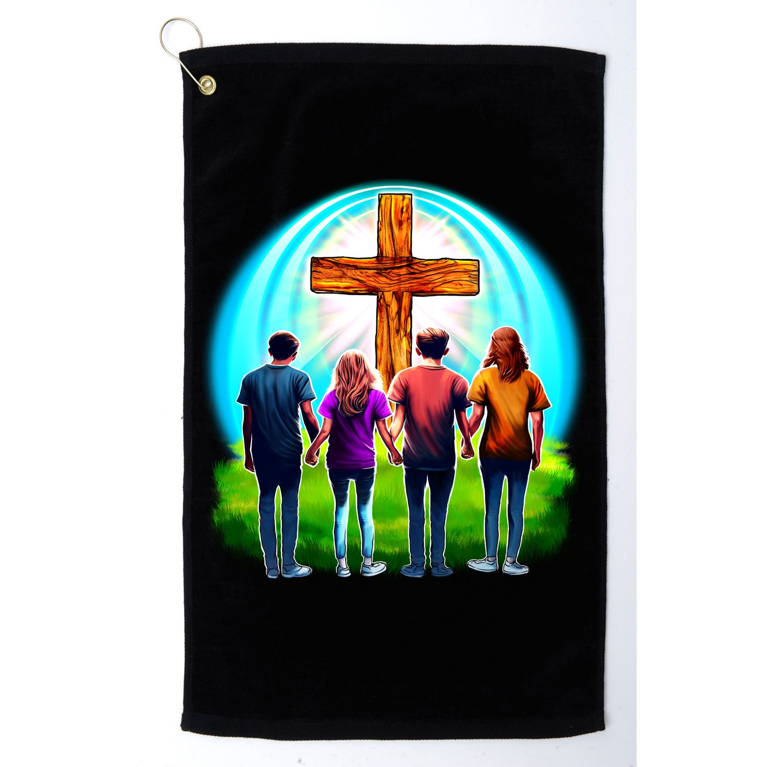Teens Christian Catholic Retreat Golf Towel