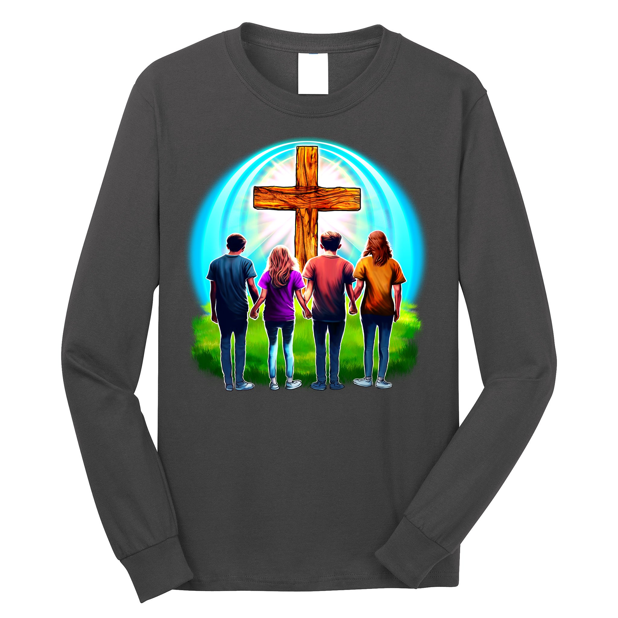 Teens Christian Catholic Retreat Long Sleeve Shirt